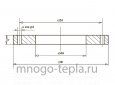 Бурт полипропиленовый 75 под PPRC с фланцем (Ду 65) стальным в комплекте, PN10 - №6