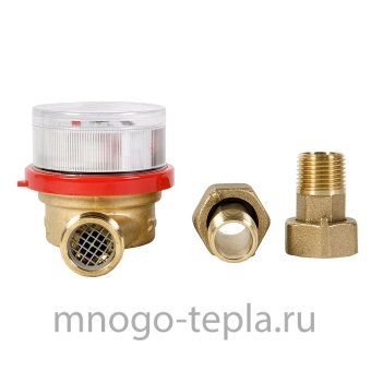 Счетчик воды Декаст ВСКМ-15 (110мм, с КМЧ и обрат. клапан.) - №1