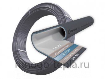 Труба из полиэтилена PERT/EVOH AltStream 16х2.0 мм с кислородным барьером, бухта 100 метров, серая - №1