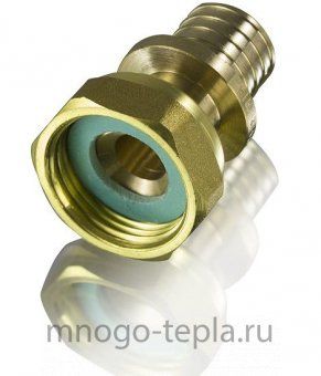 Концовка для коллектора под трубу PEX 3/4" НГ - 16 (2.2) TIM H-JS1603F аксиальная - №1