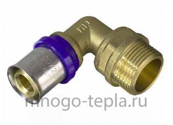 Пресс - уголок штуцер 20 х 1/2 НР TIM F-L2002M - №1