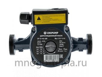 Циркуляционный насос UNIPUMP CP 25-40 180 (72 Вт) - №1