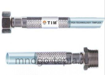 Гибкая подводка c PEX трубкой TiM 1/2 г/ш 40 см - №1