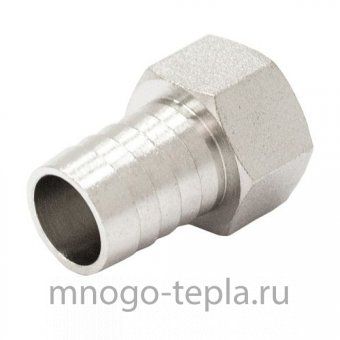 Штуцер ½" x 12 с ВР никелированный - №1