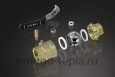 Кран шаровый 3/4" ГГ TIM (DE1219X) никелированный усиленный прямой - бабочка - №5