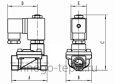 Электромагнитный клапан для воды UNIPUMP BOX-20 3/4", нормально открытый, 220В - №3