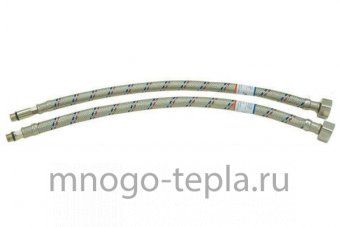 Гибкая подводка для смесителя TiM 1/2 г/ш M10 - 60 см - №1