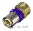 Пресс - штуцер 20 х 3/4" НР TIM F-S2003M - №2
